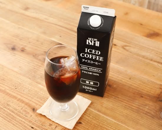 成城石井　アイスコーヒー無糖　1000ｍl　J-707