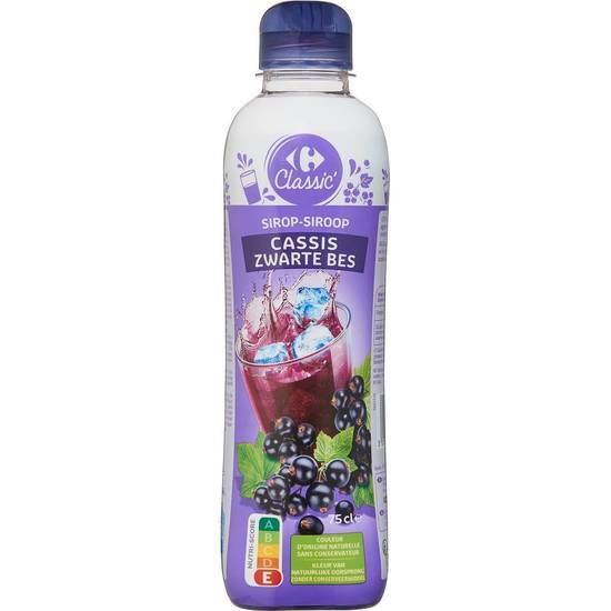 Carrefour Classic' - Sirop (750 ml) (cassis)