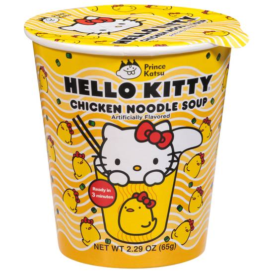 Hello Kitty Noodle Soup (chicken)