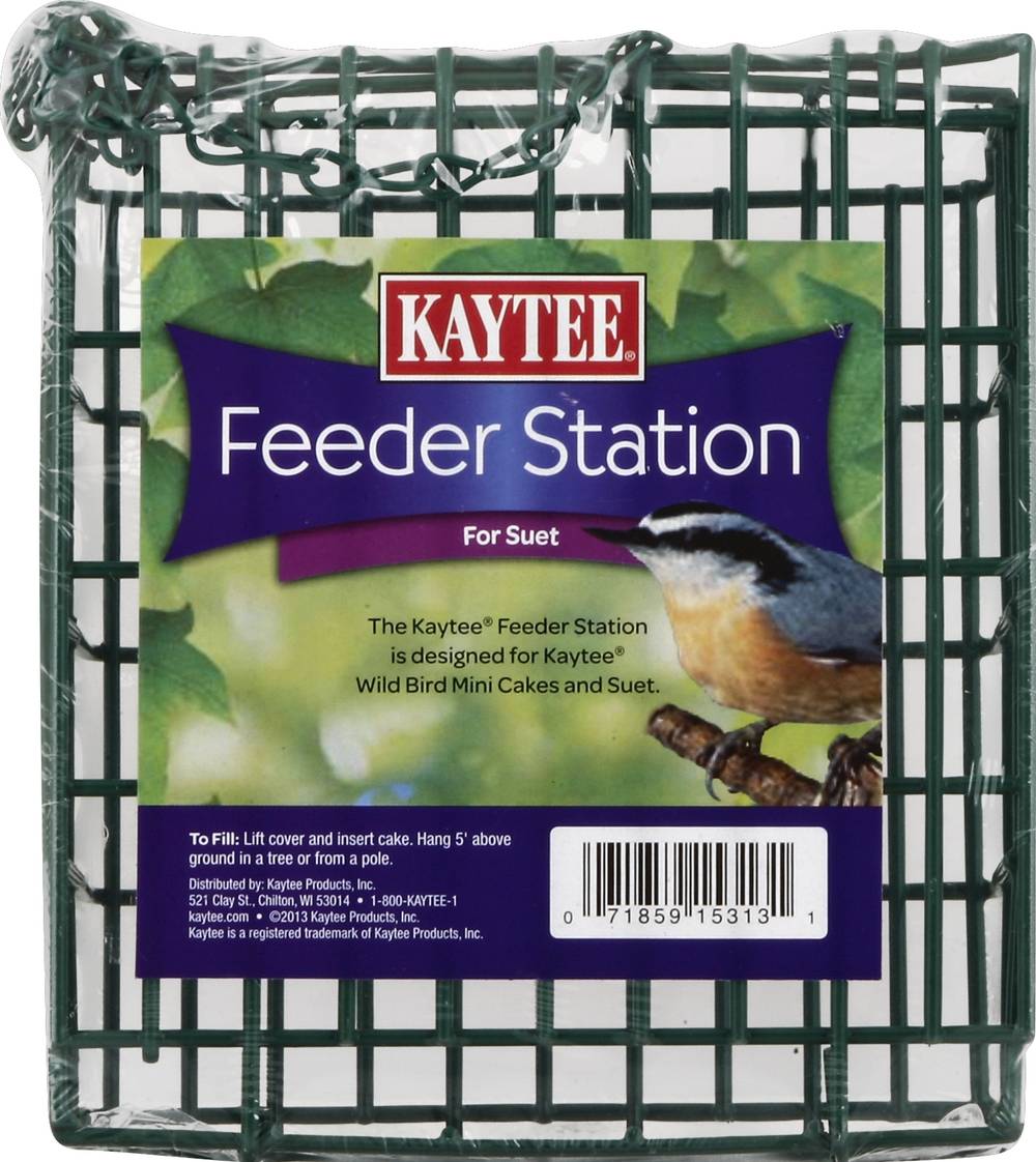 Kaytee Feeder Station For Suet Wild Bird Feeder (5.6 oz)