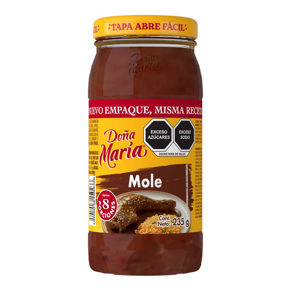 Doña maría mole rojo en pasta