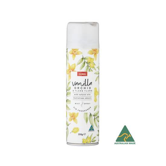 Coles Air Freshener Vanilla Orchid & Ylang Ylang