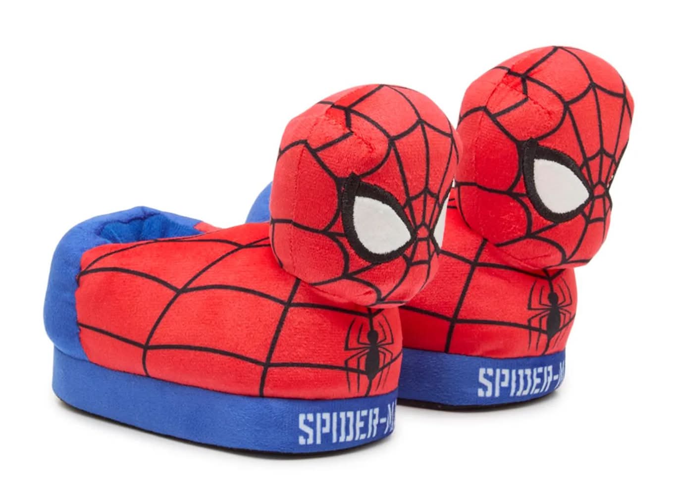 Ground Up Spider-Man Kids' Slipper (Multicolor 11/12 Youth)