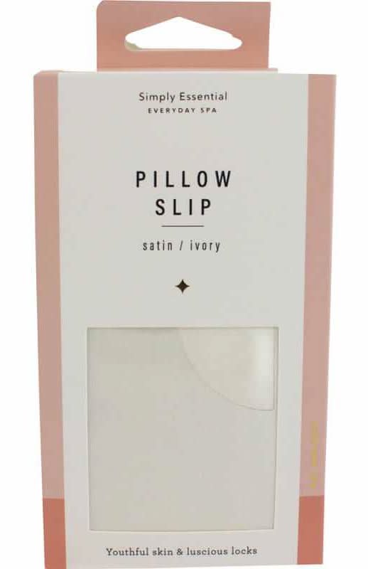 Simply Essential Satin Pillow Slip Ivory