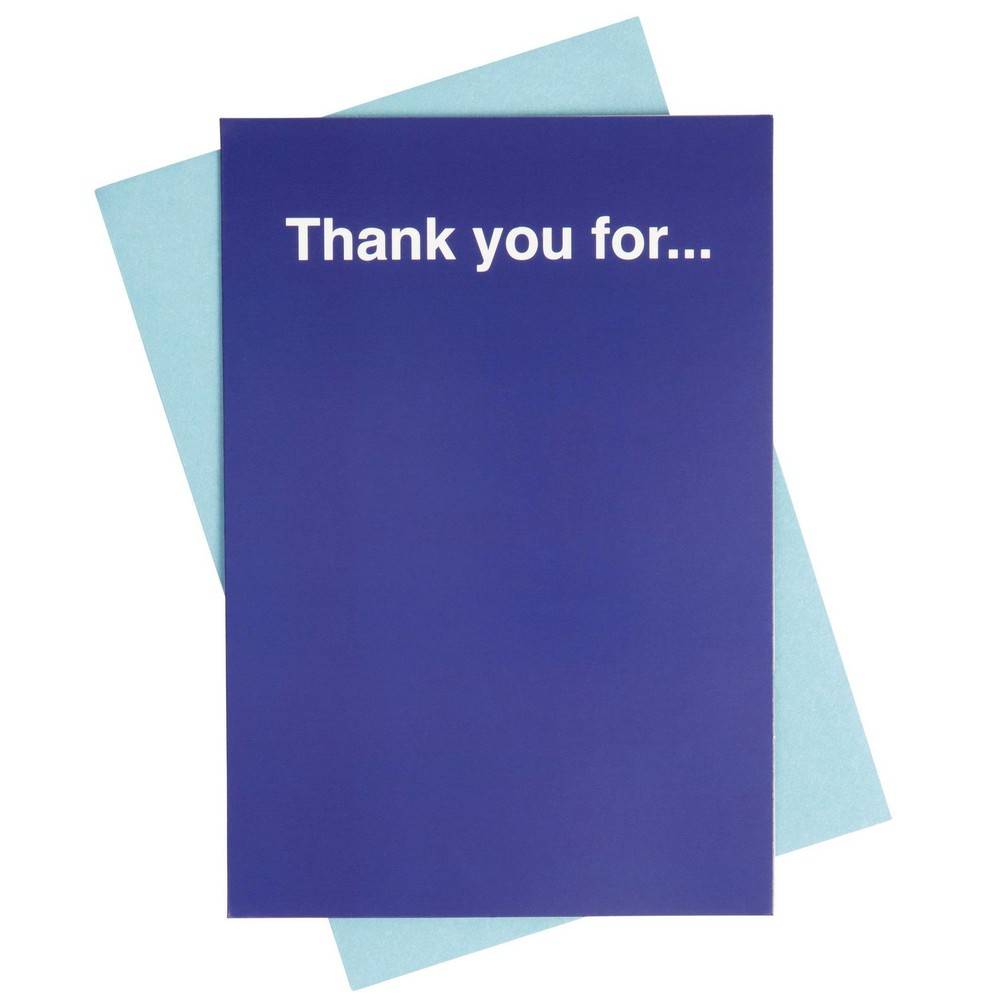 What Do You Meme? "Thank You For..." Card (1 unit)