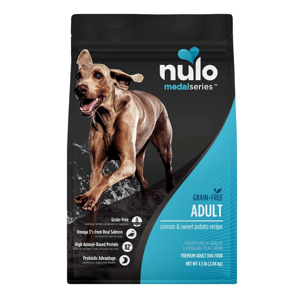 Nulo MedalSeries Adult Dry Dog Food - Salmon (Flavor: Salmon, Size: 4.5 Lb)