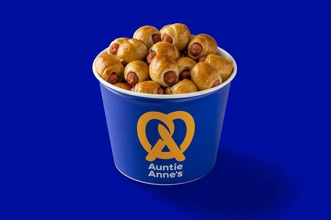 Mini Pretzel Dogs Bucket