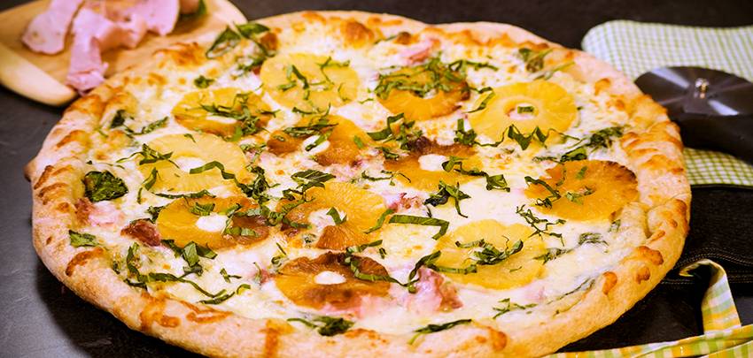 Rosemary Ham Bianco (White Pizza) - 10" Rosemary Ham Bianco