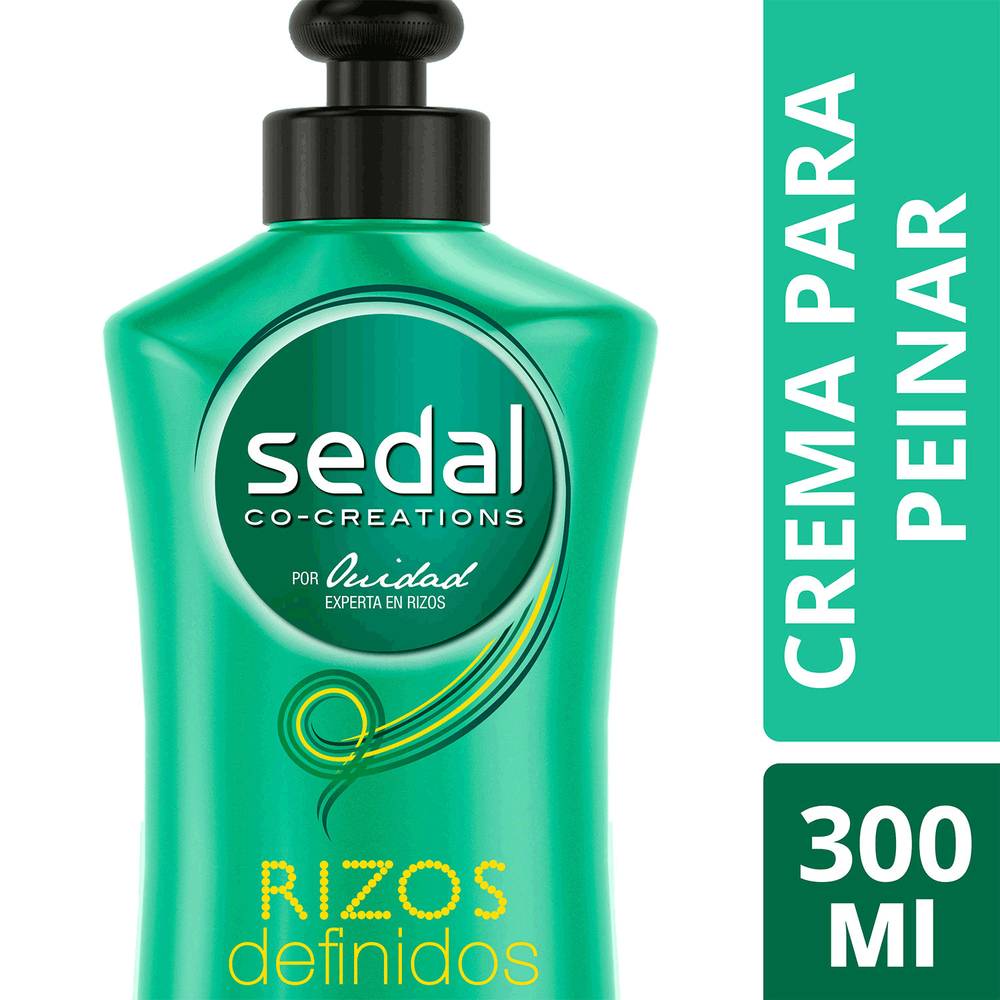 Sedal crema para peinar rizos definidos