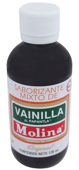 Molina · Saborizante natural de vainilla (120 ml)