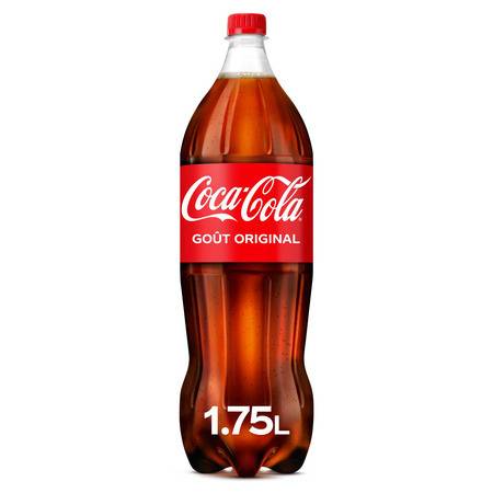 Soda COCA-COLA - la bouteille d'1,75L