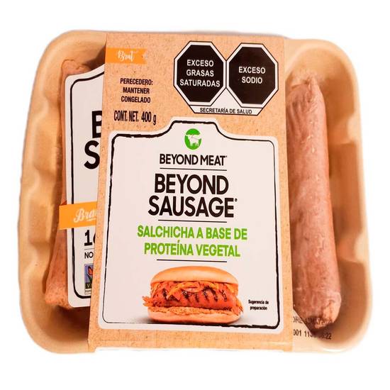 Beyond meat salchicha vegana original (charola 400 g)