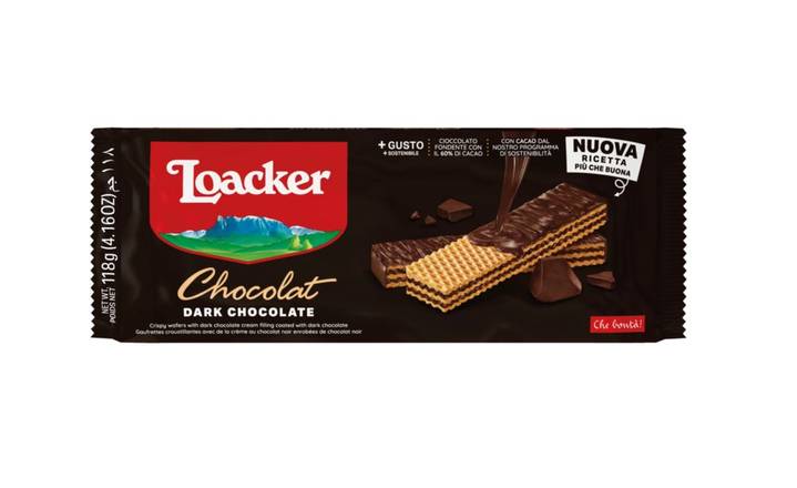 Loacker Dark Chocolate Biscuits