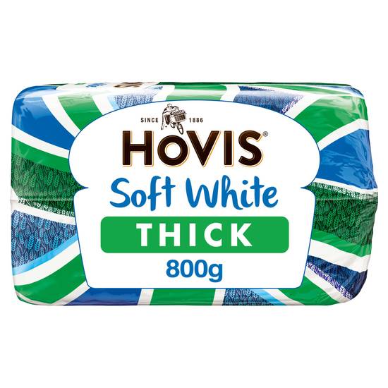 Hovis Soft Thick Sliced White Bread 800g