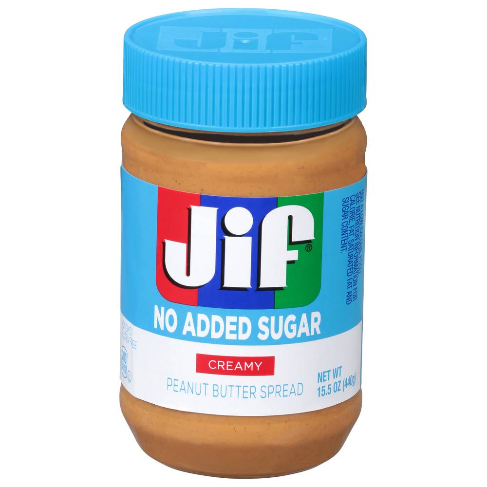 Jif No Added Sugar Creamy Peanut Butter