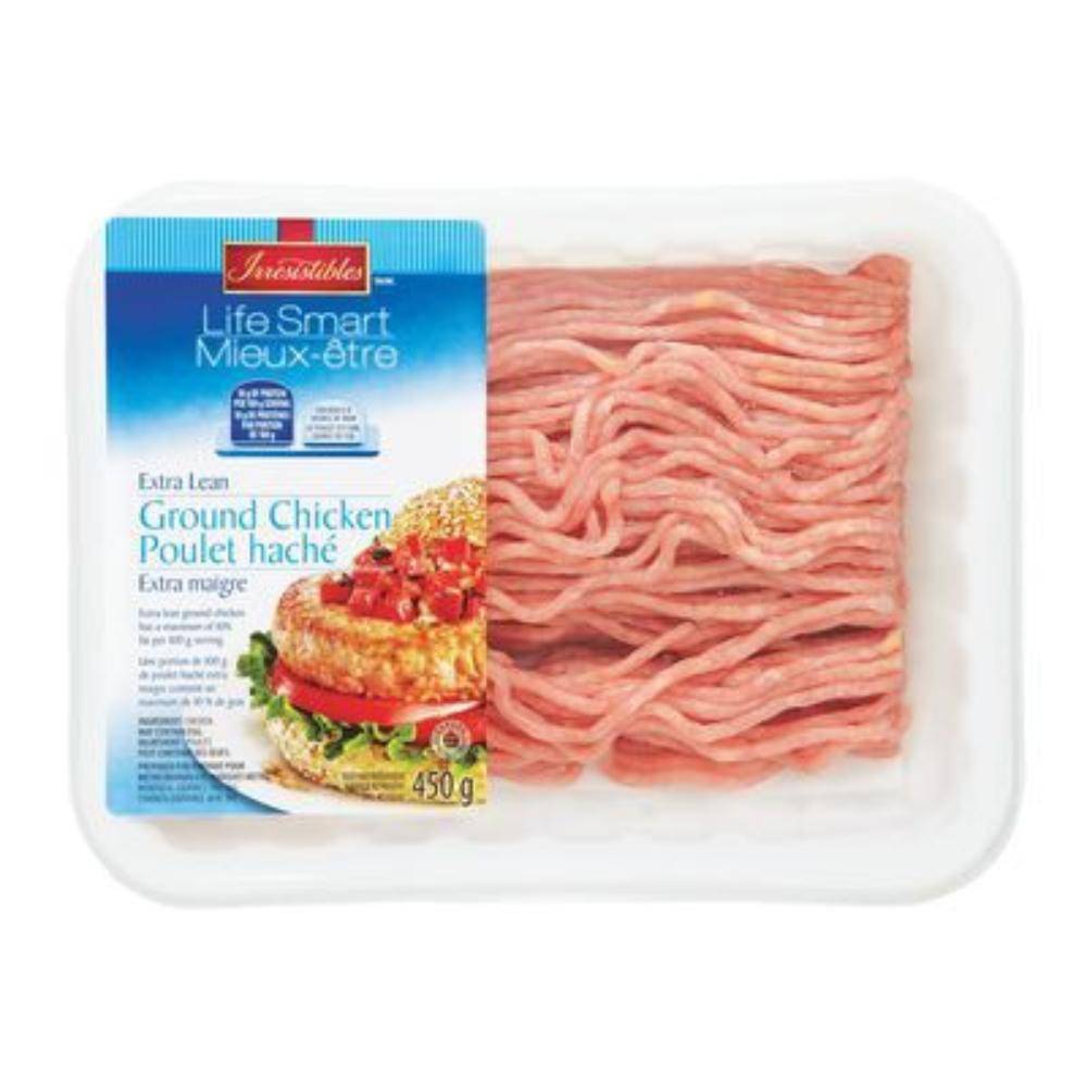 Irresistibles Life Smart Extra Lean Ground Chicken (450 g)