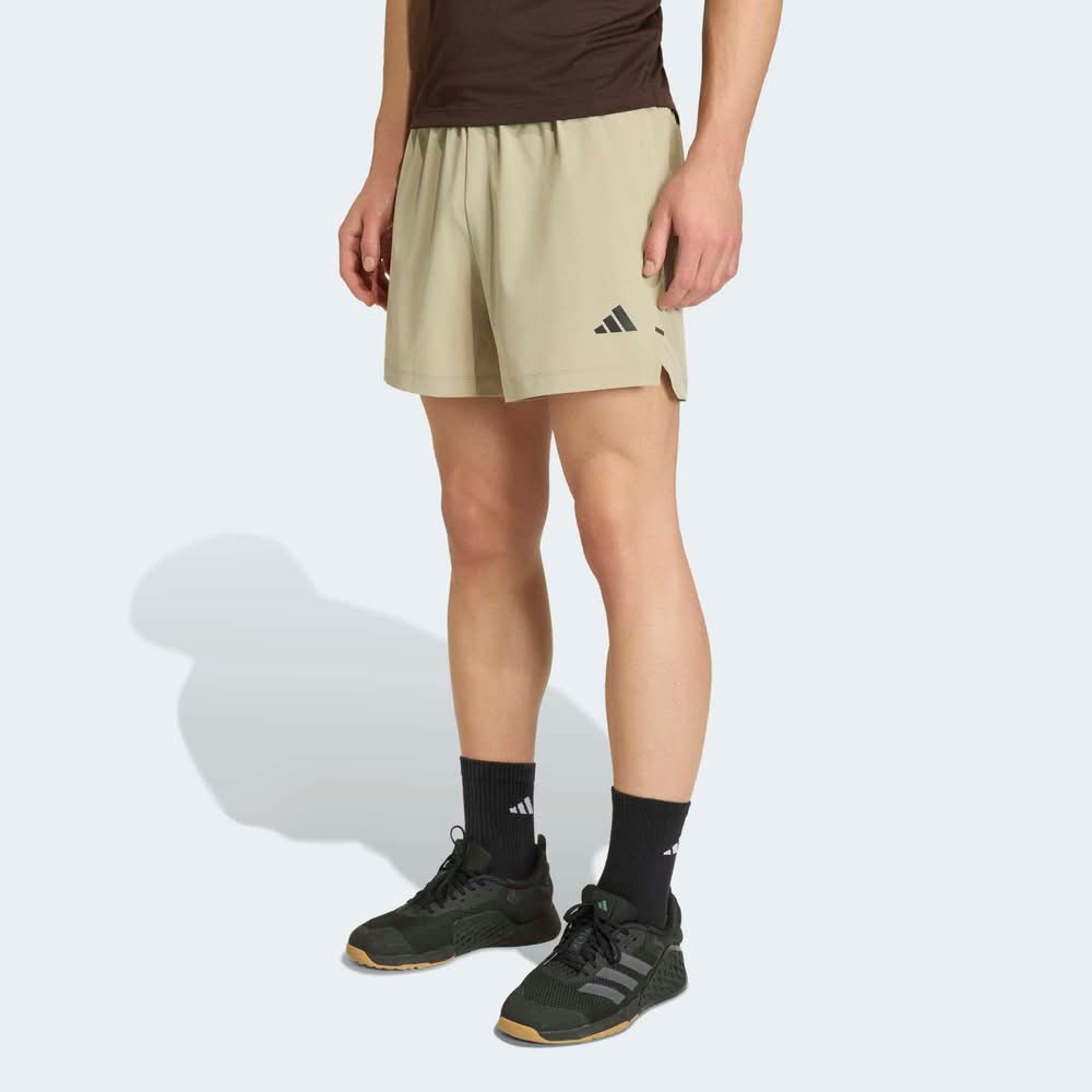 Adidas Men's Designed for Training 5'' Essentials Shorts (Wonder Cargo, M)