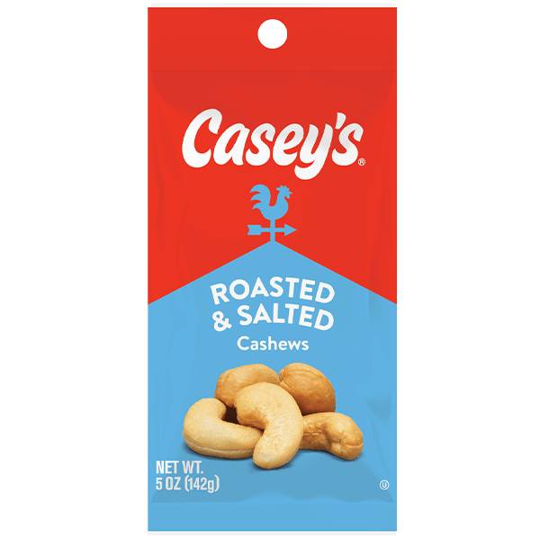 Casey's Roasted & Salted Cashews 5oz