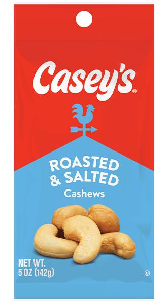 Casey's Roasted & Salted Cashews 5oz