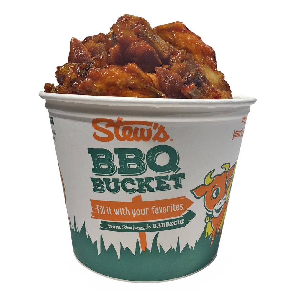 Stew Leonard's BBQ Chicken Wing Bucket