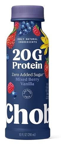 Chobani Mixed Berry Vanilla Complete Yogurt Drink