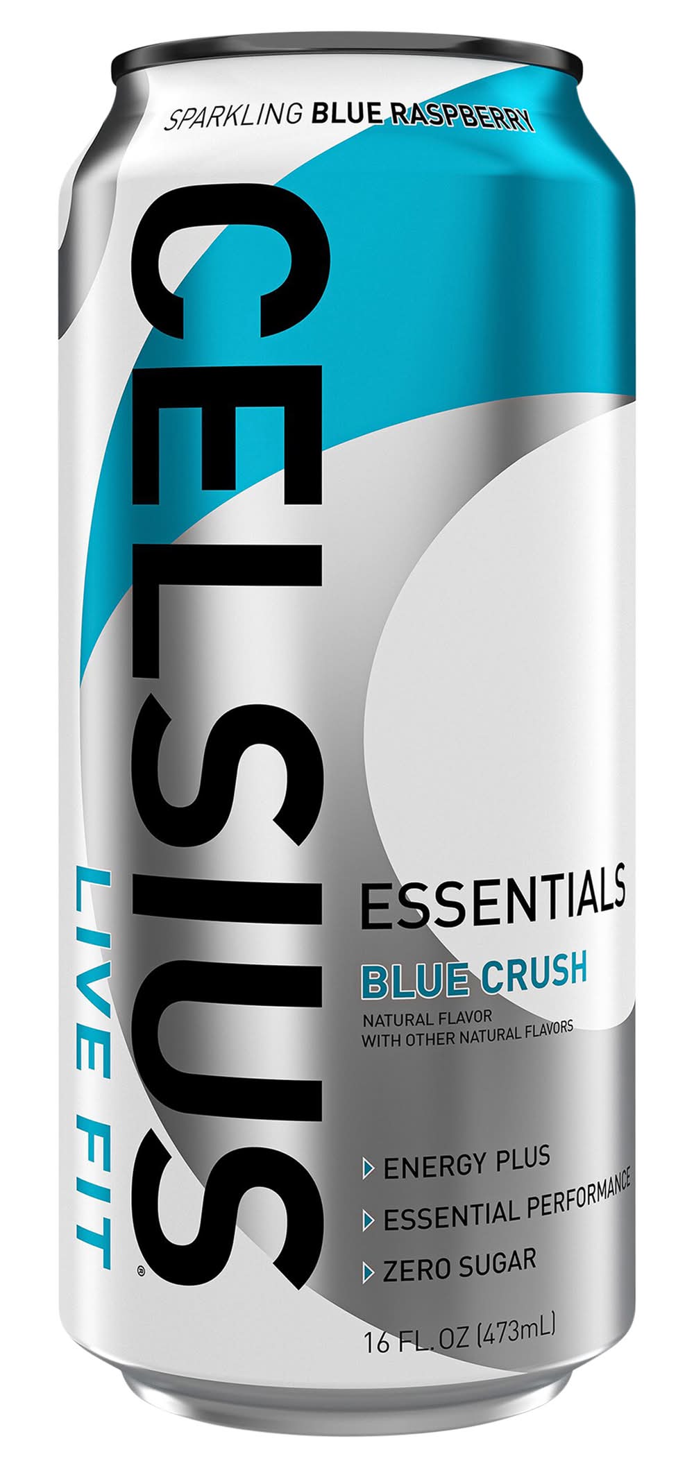 Celsius Live Fit Sparkling Energy Drink, Blue Crush (16 fl oz)
