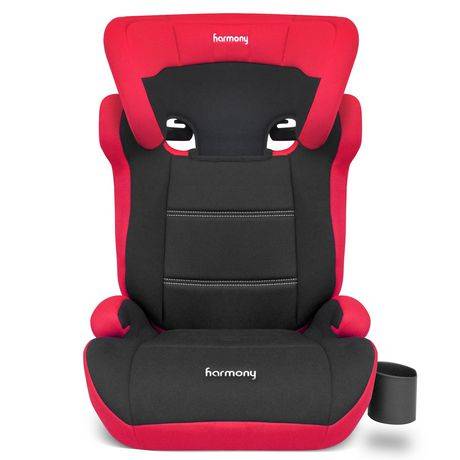 Dreamtime MAX 2-in-1 Comfort Booster Car Seat - Red and Black (Color: Red)