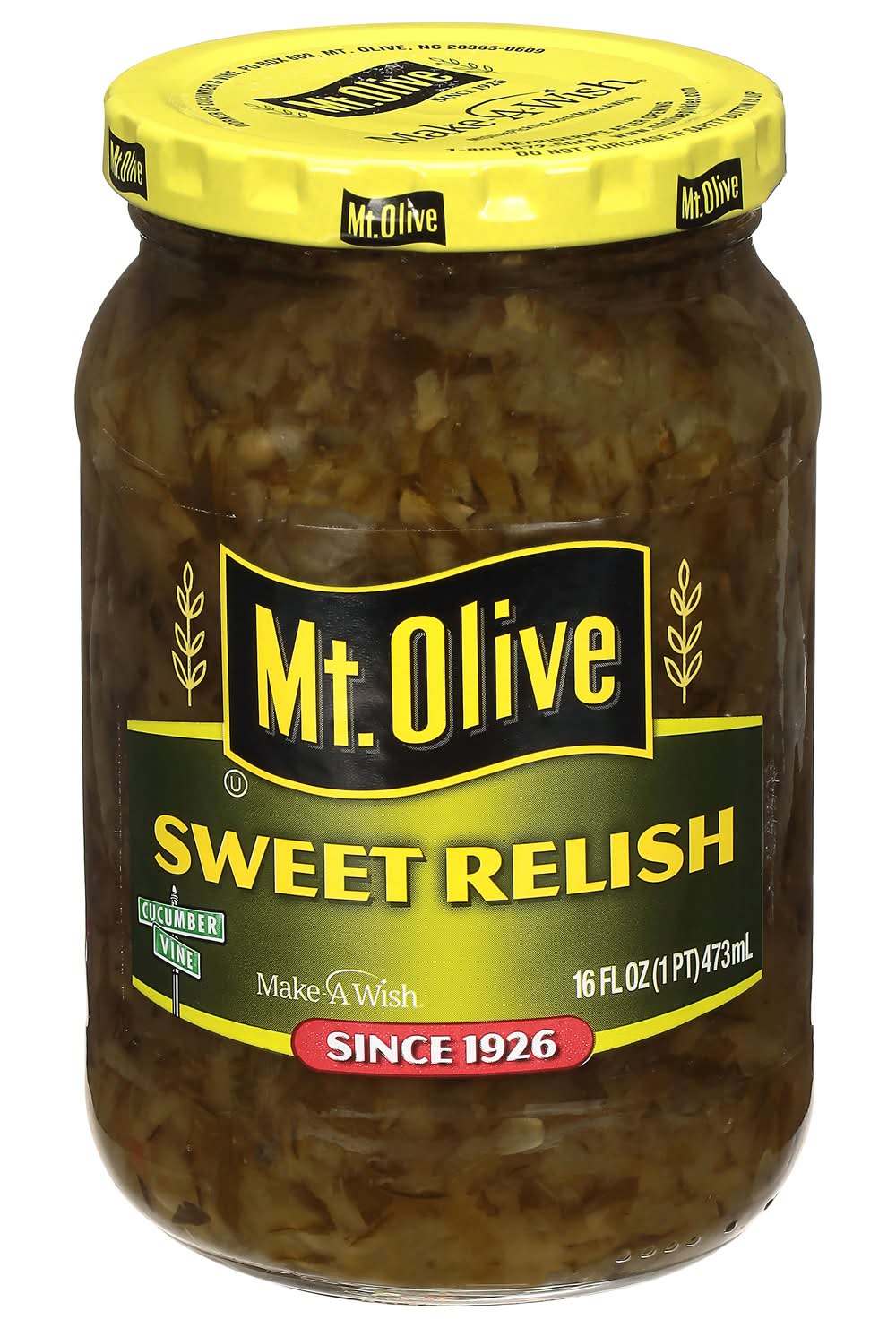 Mt. Olive Sweet Relish Pickles (16 fl oz)