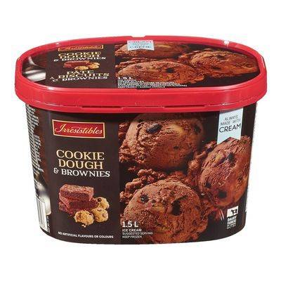 Irresistibles Avalanche Of Cookie Dough and Brownies Ice Cream (1.5 L)