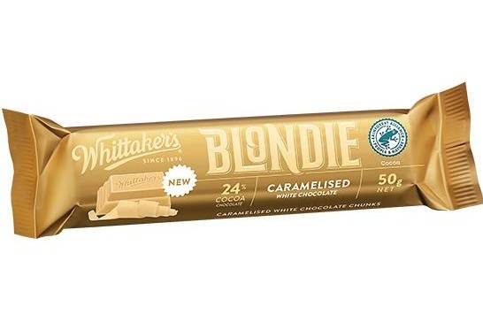 Whittaker's Blondie Caramelised White Chocolate Bar 50g