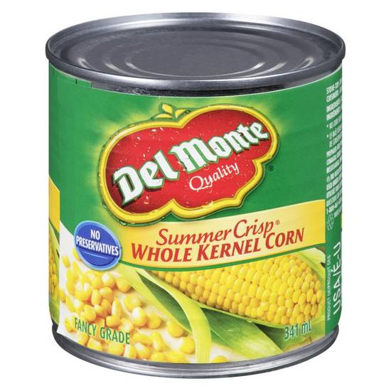 Del Monte Summer Crisp Whole Kernel Corn (341 ml)
