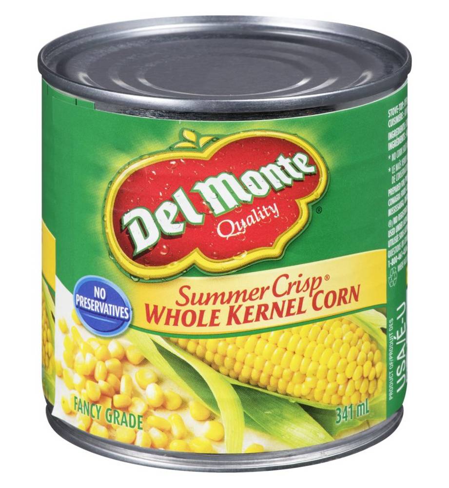 Del Monte Summer Crisp Whole Kernel Corn (341 ml)