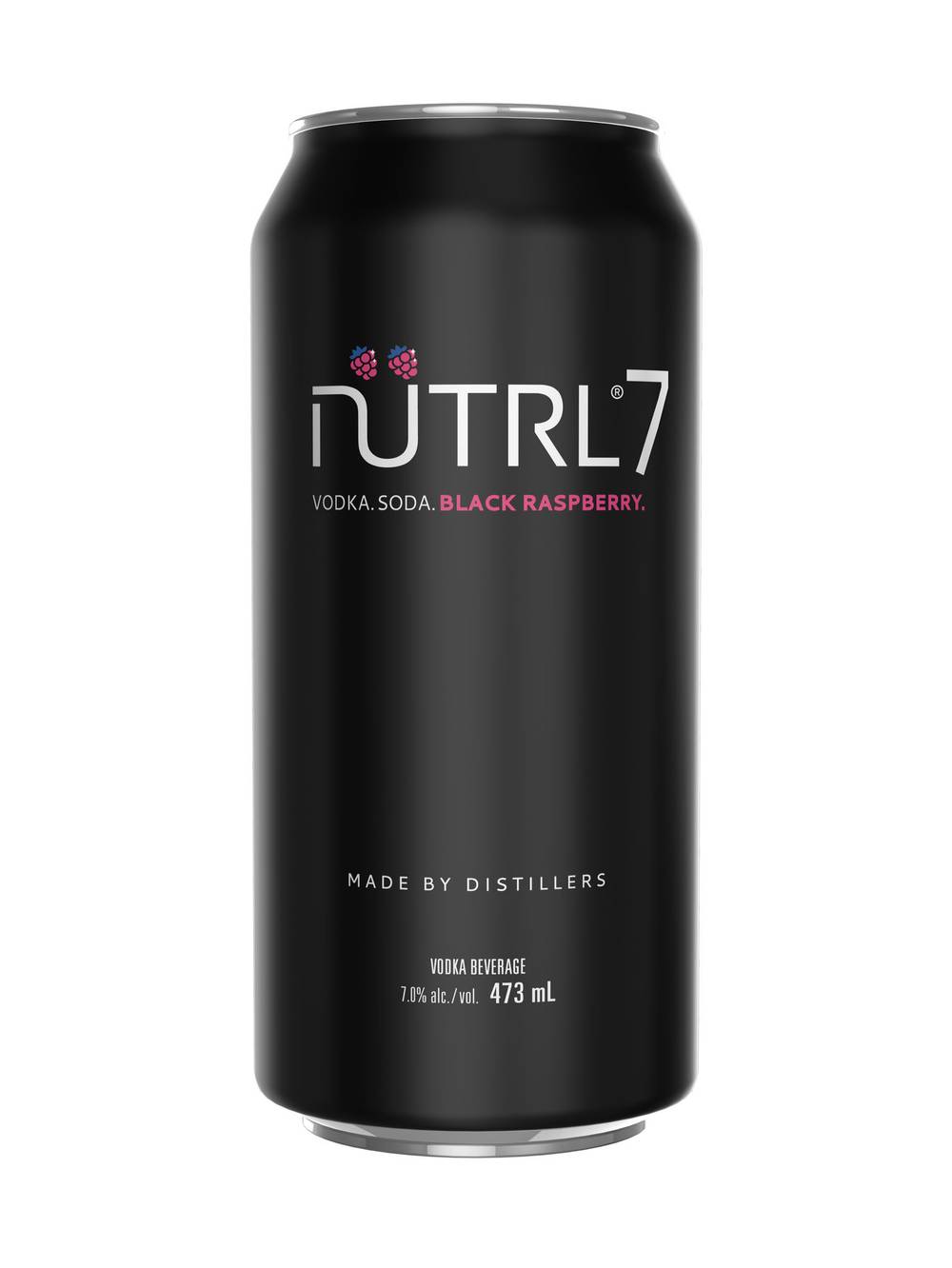 NÜTRL Vodka Soda, Black Raspberry (473 ml)