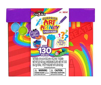 Cra-Z-Art Surprise Art Activity Unboxing Kit (6y+)