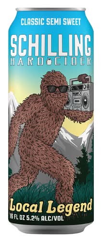 Schilling Hard Cider Local Legend Semi Sweet (12 fl oz)