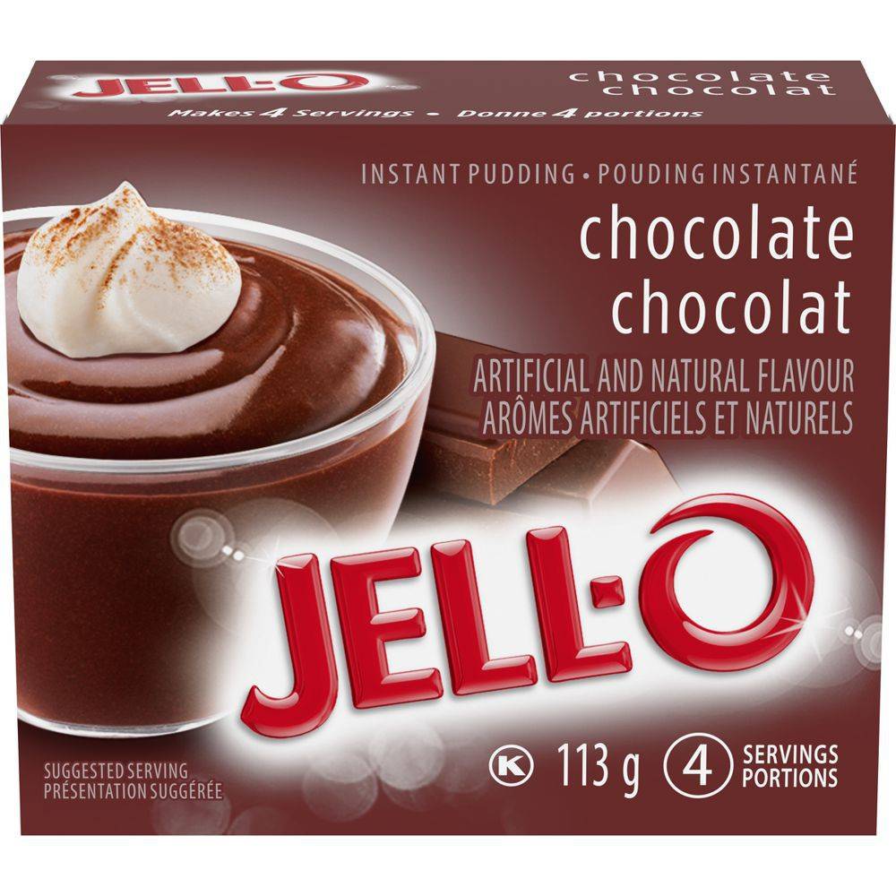 Jell-o chocolat (113 g) - instant pudding, chocolate (113 g)