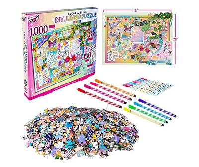 Fashion Angels Color & Bling Diy 1000 Piece Puzzle