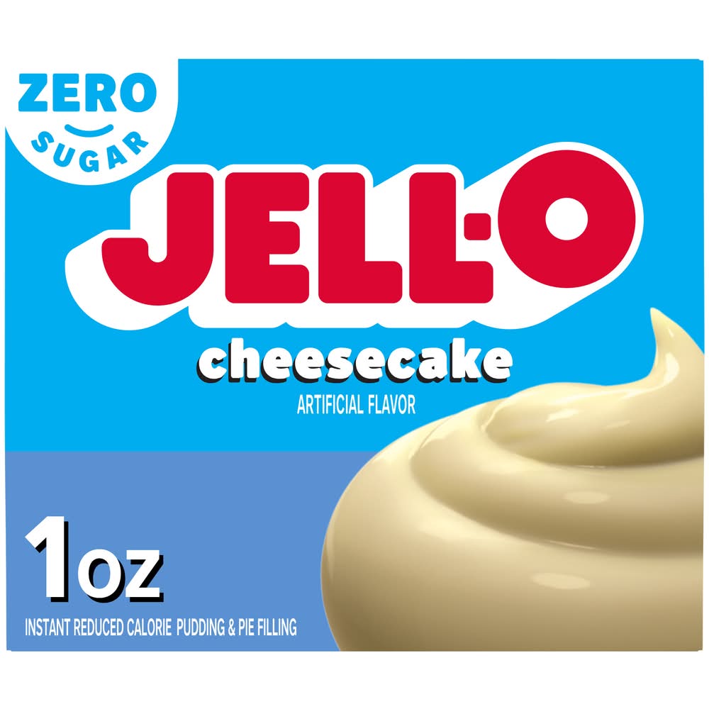 Jell-O Instant Pudding & Pie Filling Mix, Cheesecake (1 oz)