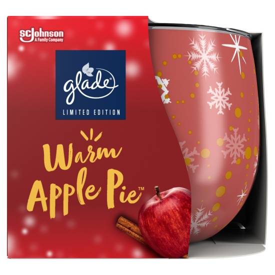 Glade Apple-Cinnamon, Sleeved Warm Candle (120g)