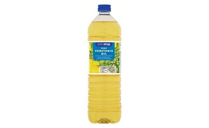 One Stop Pure Vegetable Oil 1 Litre (393021)