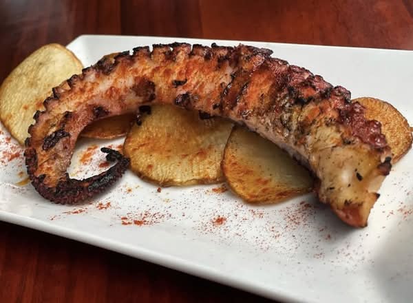 Tentáculo de Pulpo a la Gallega