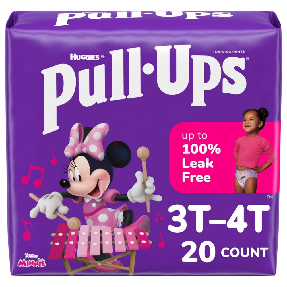 Pull-Ups Girls' Potty Training Pants Size 5, 20 Ct