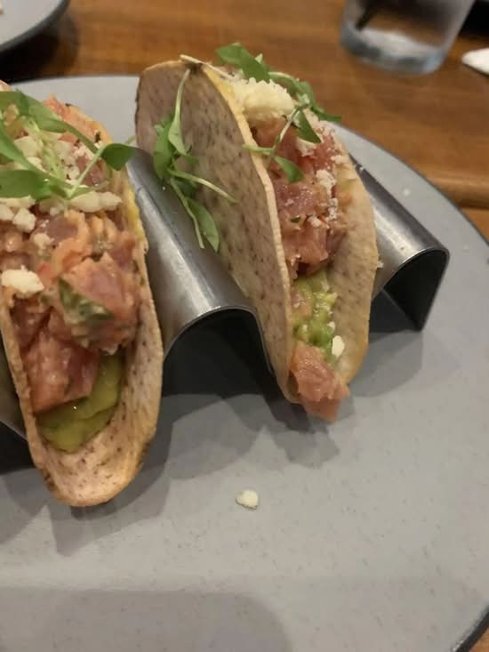 Yellowfin Tuna Tacos