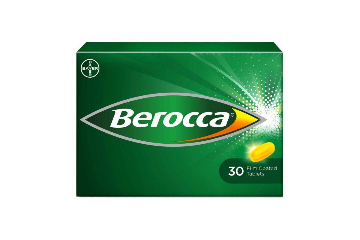 Berocca Energy Vitamin Film Coated Tablets 30s