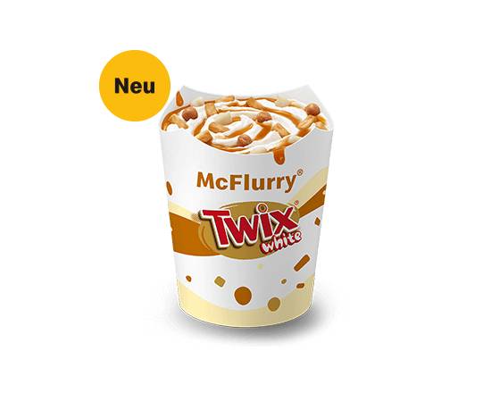 McFlurry® Original TWIX® White Karamell-Sauce
