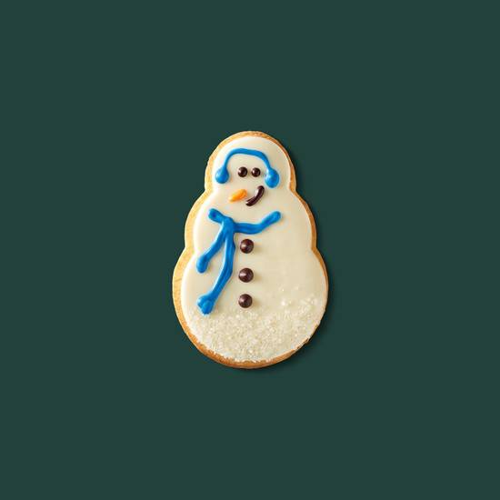 Frosted Snowman Cookie