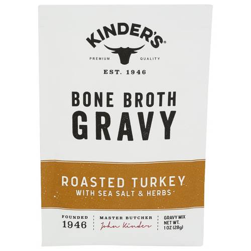 Kinder's Roasted Turkey With Sea Salt & Herbs Bone Broth Gravy Mix