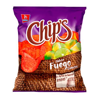 Barcel Chips Fuego Paq 36 Gr