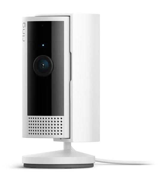 Ring Indoor Cam (2Nd Gen) - Plug-In Smart Security Wifi Video Camera, With Included Privacy Cover, Night Vision, White