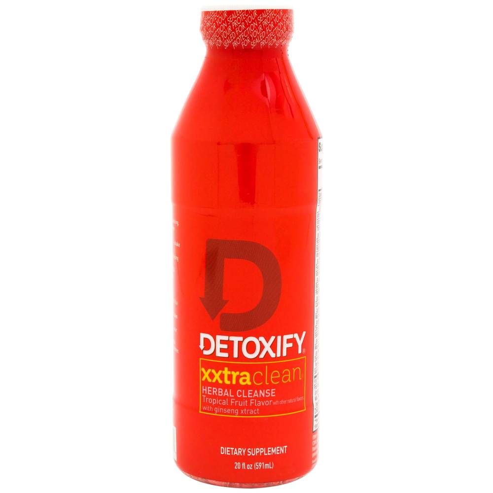 Detoxify Xxtra Clean Herbal Liquid Cleanse Dietary Supplement (tropical fruit)